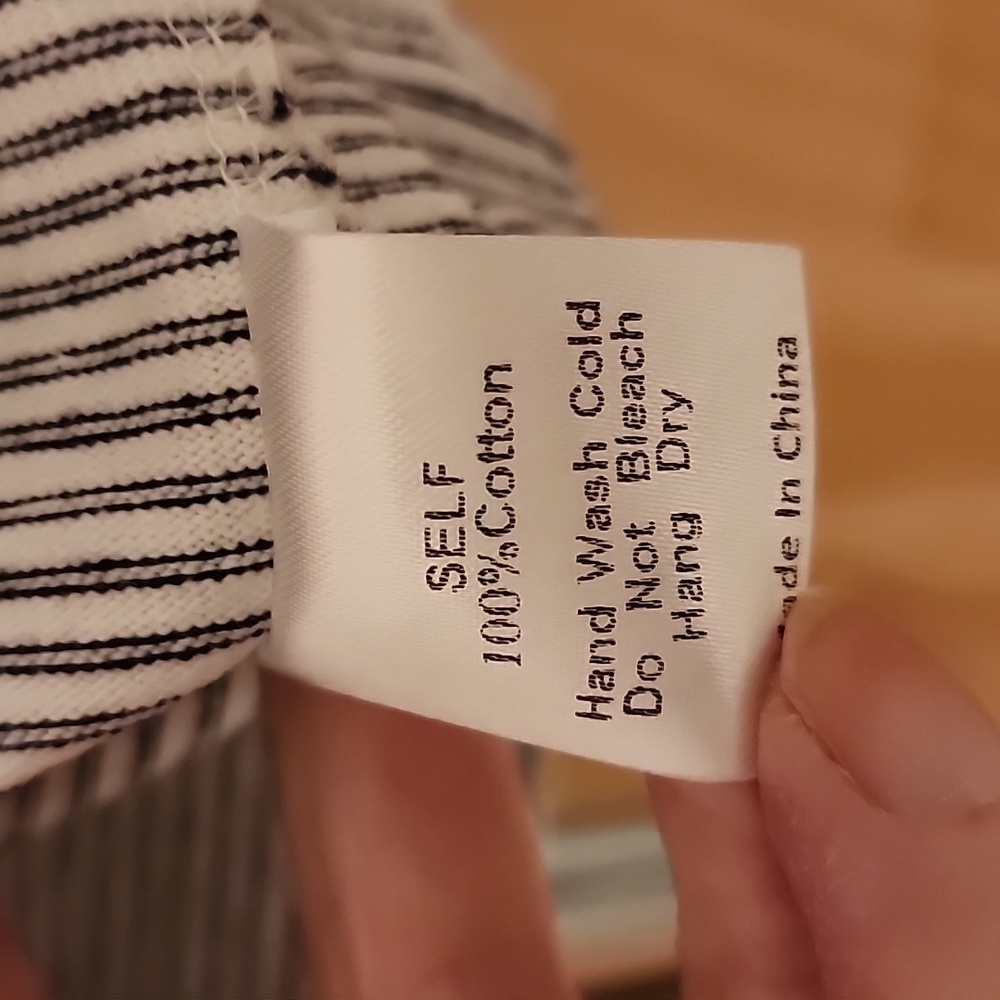 All Row French Terry Crop Top Sz Small - Picture 4 of 6